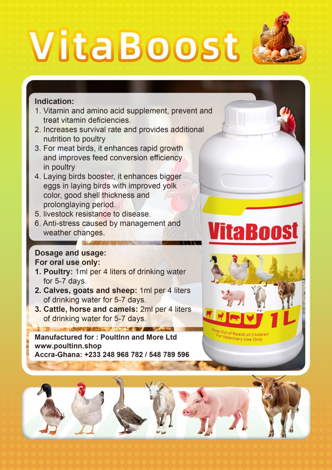 VitaBoost 1 litre - Image 2